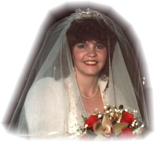 Mart op haar troudag